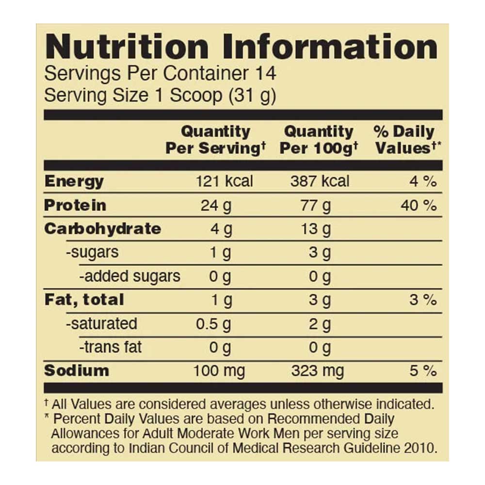 ON (Optimum Nutrition) Gold Standard 100% Whey Protein, 1 lb Vanilla Ice Cream