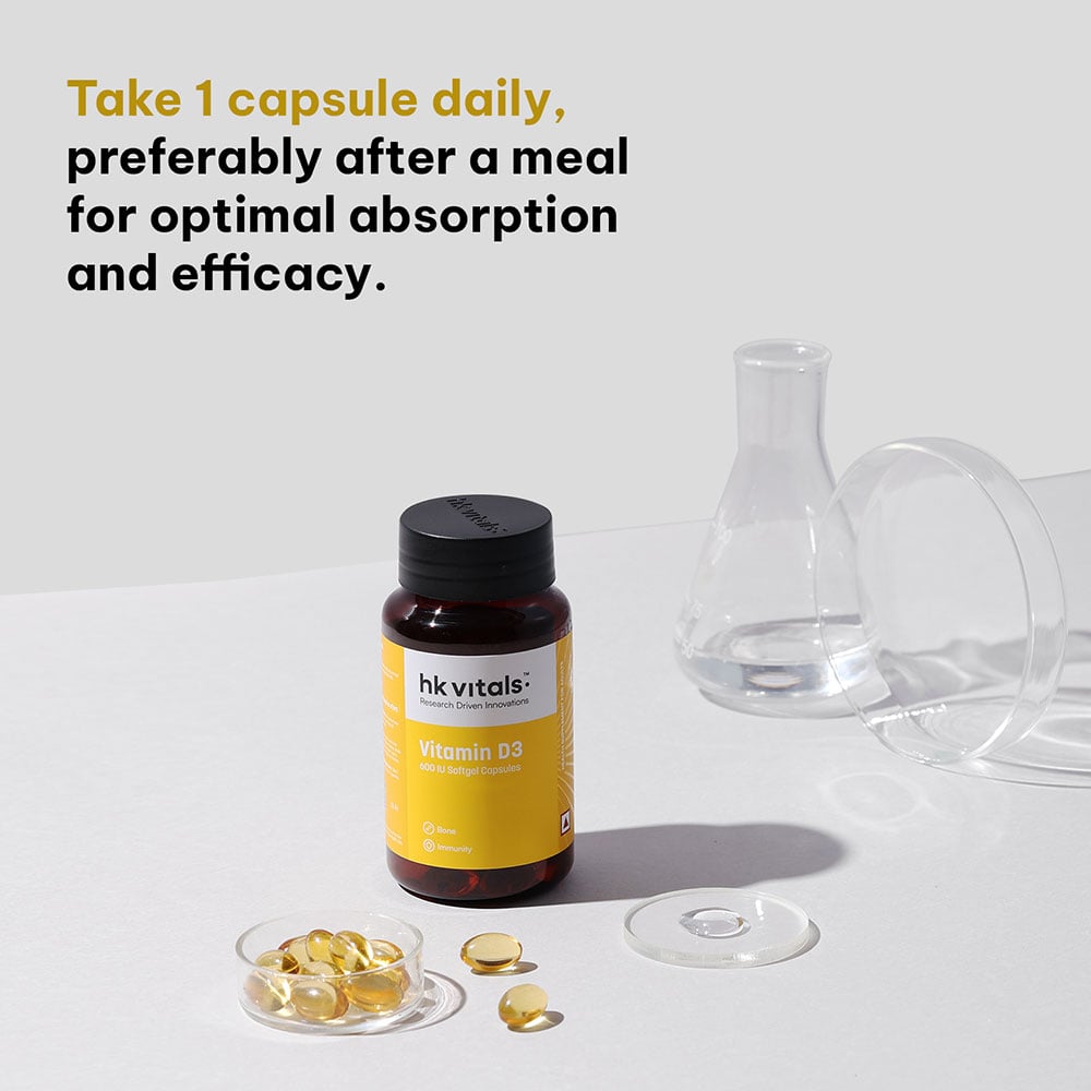 8 - HK Vitals Vitamin D3,  90 capsules