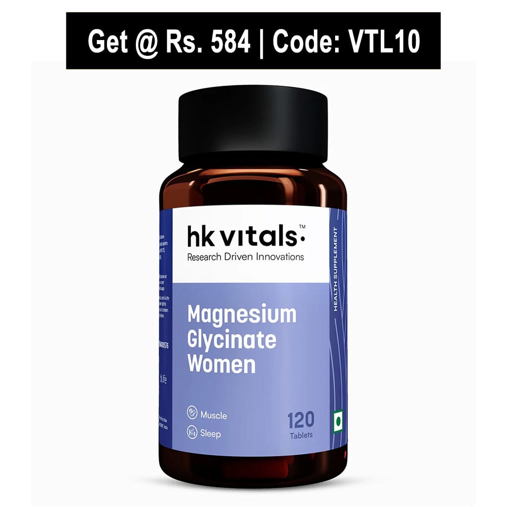 HK Vitals Magnesium Glycinate,  Women  120 tablet(s) 