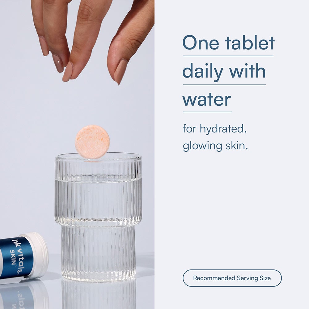 8 - HK Vitals Hyaluronic Acid Effervescent,  15 tablet(s)  Orange