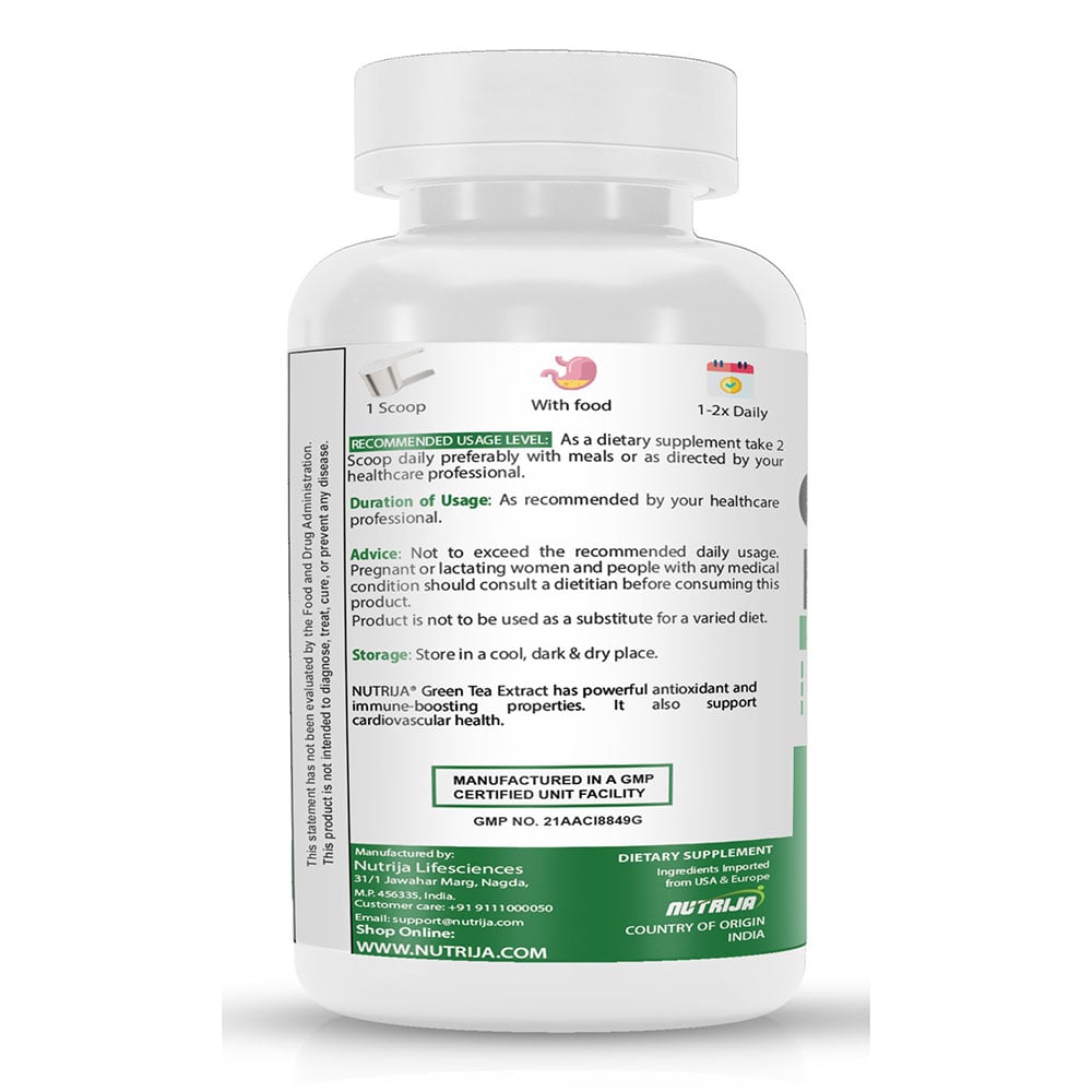 2 - NutriJa Green Tea Extract,  100 g  Unflavoured 