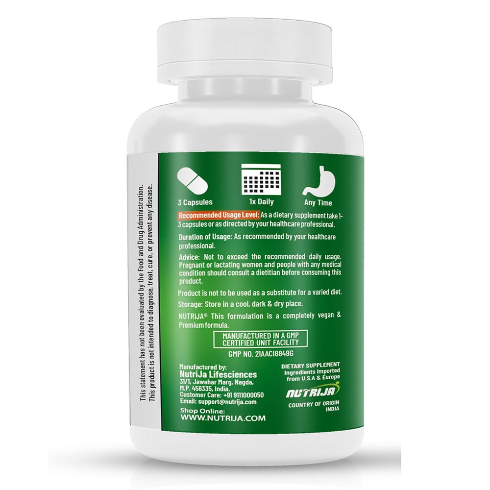 3 - NutriJa Calcium Magnesium Zinc+,  60 capsules  Unflavoured 