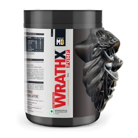 2 - MuscleBlaze WrathX Pump,  0.66 lb  Orange Overdrive 
