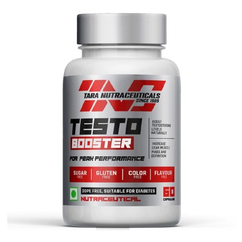 1 - Tara Nutraceuticals Testo Booster, 60 capsules Unflavoured