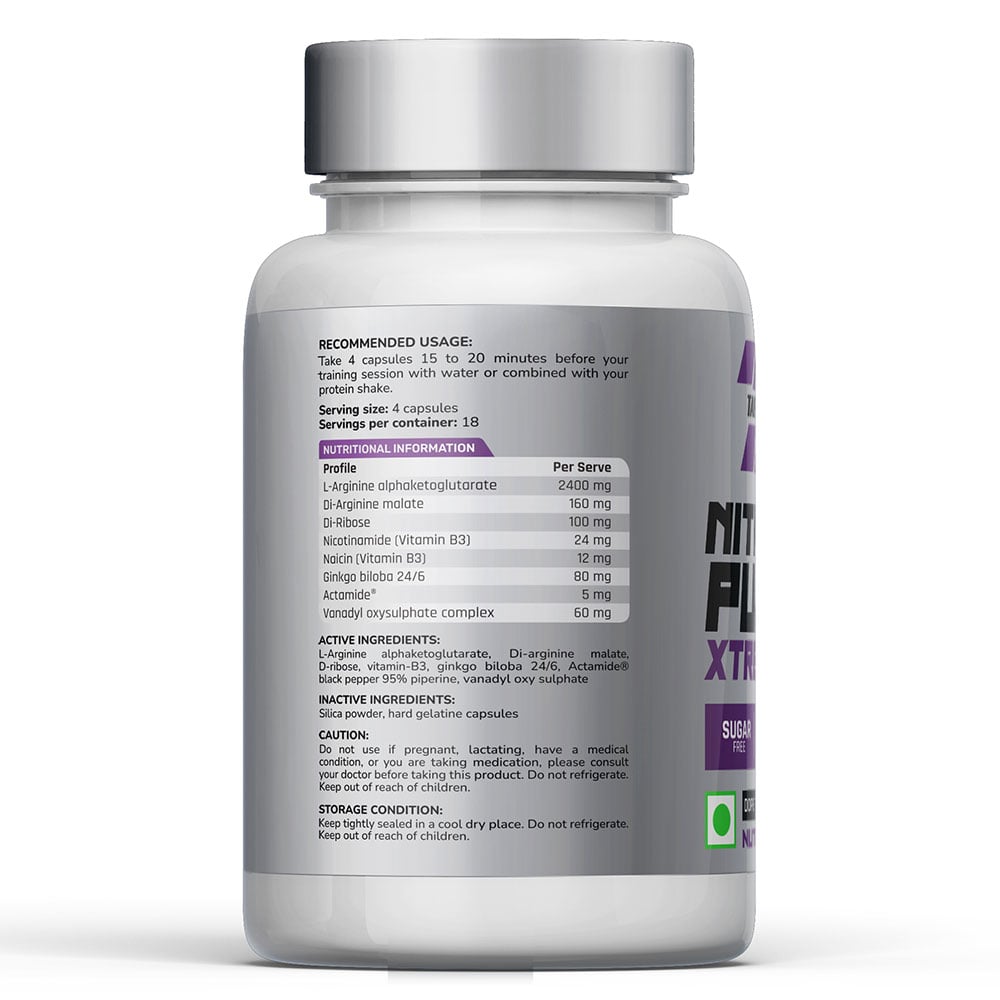 2 - Tara Nutraceuticals Nitro Pump,  72 capsules  Unflavoured 