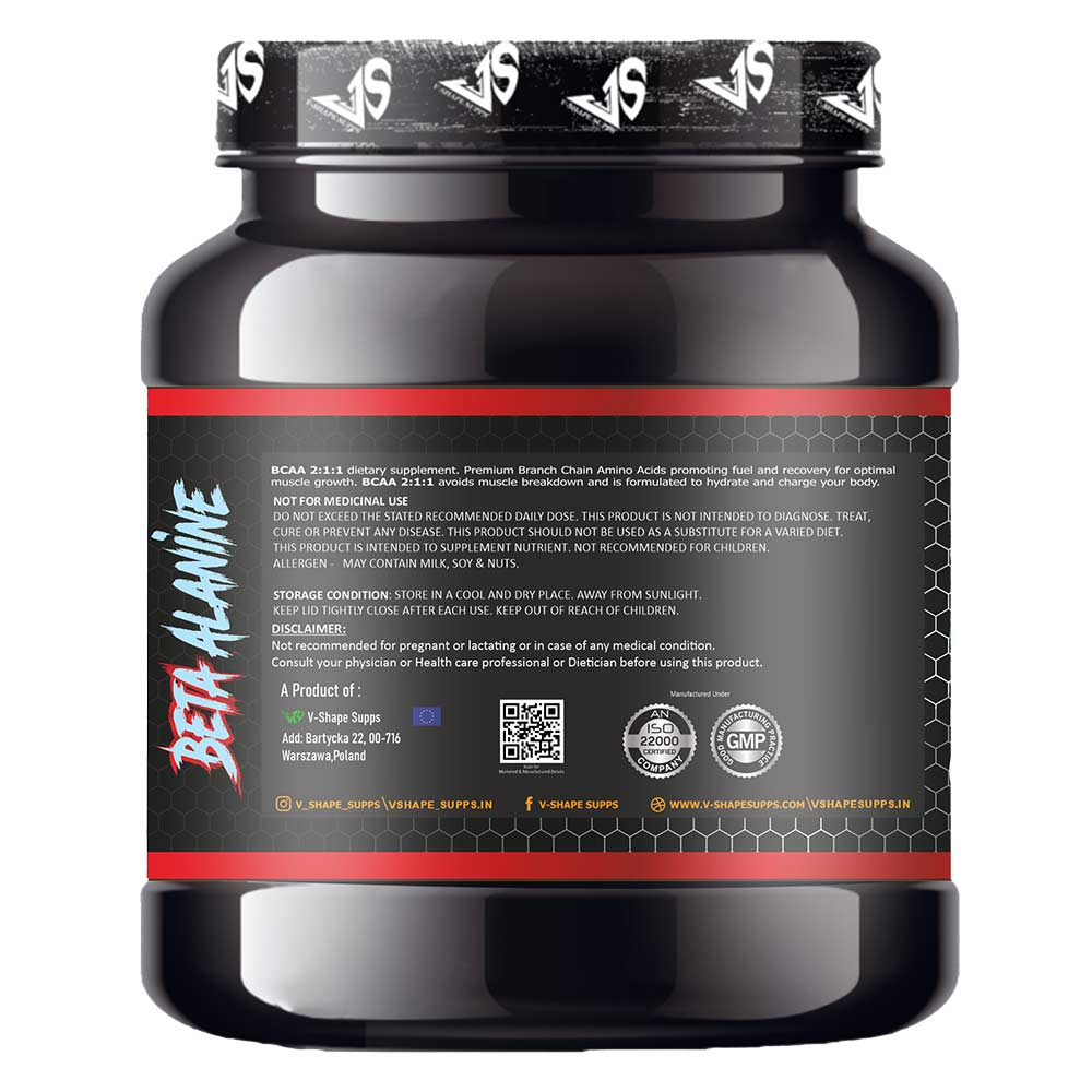 3 - V-SHAPE Beta -Alanine,  Unflavoured  0.55 lb 