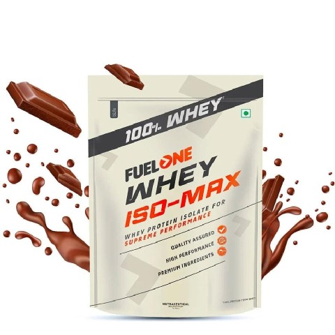 1 - Fuel One Whey Iso-Max Powder,  4.4 lb  Chocolate 