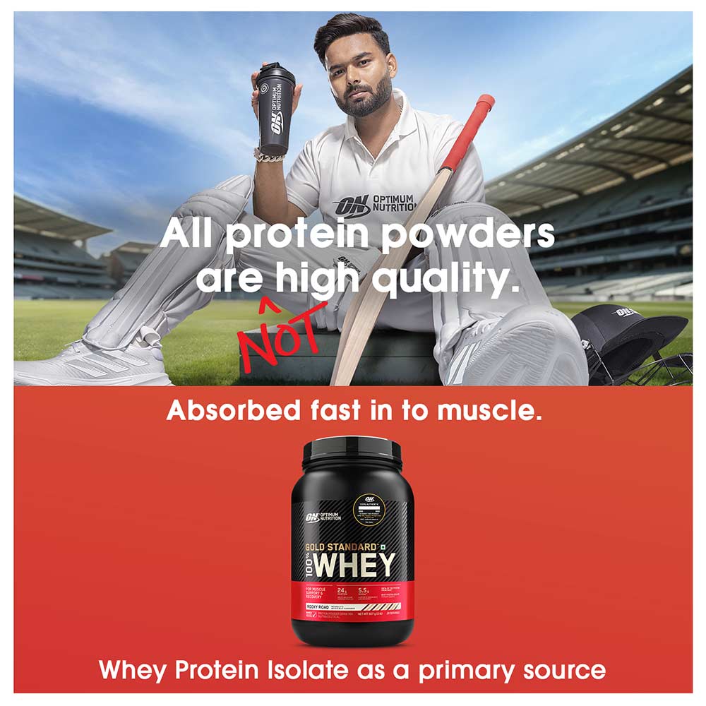 3 - ON (Optimum Nutrition) Gold Standard 100% Whey Protein,  2 lb  Rocky Road