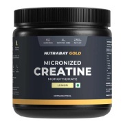 Nutrabay Gold Micronised Creatine Monohydrate- Lemon 0.55 lb