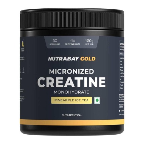 2 - Nutrabay Gold Micronised Creatine Monohydrate,  Pineapple Ice Tea  0.26 lb 