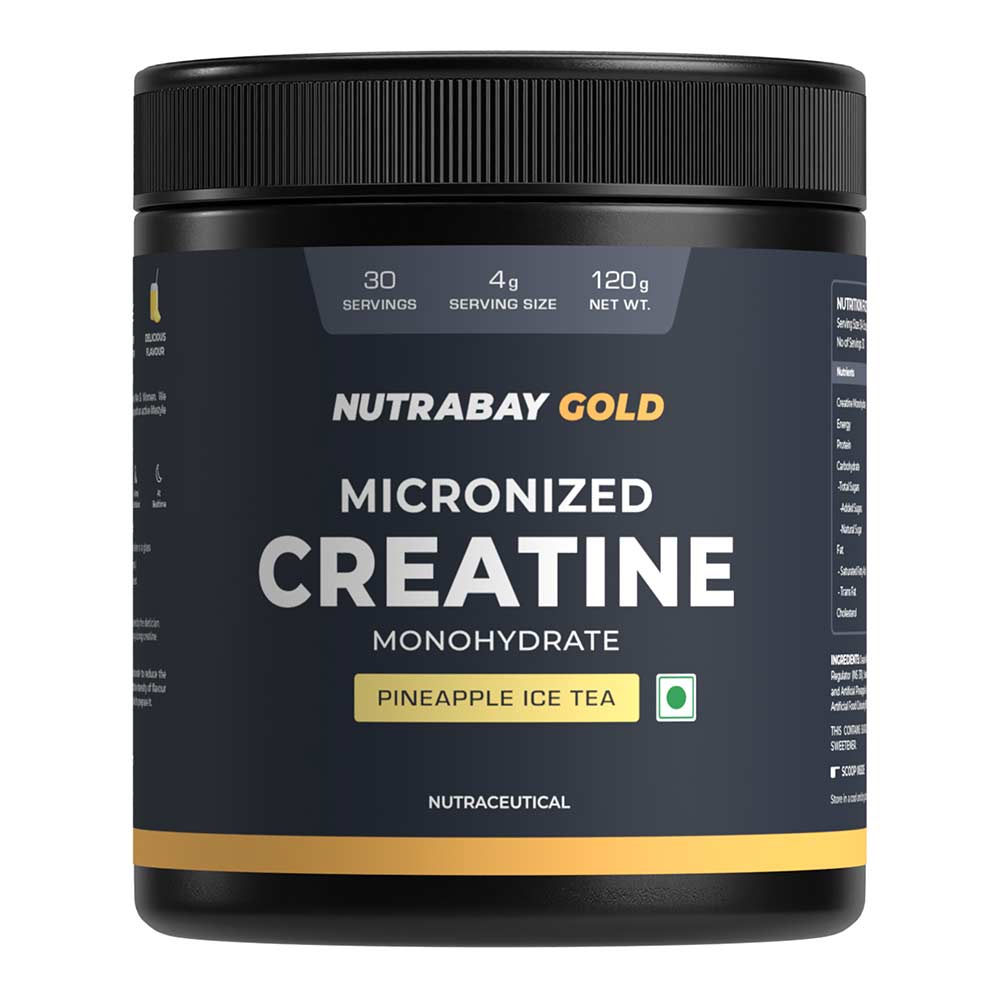 2 - Nutrabay Gold Micronised Creatine Monohydrate,  Pineapple Ice Tea  0.26 lb 