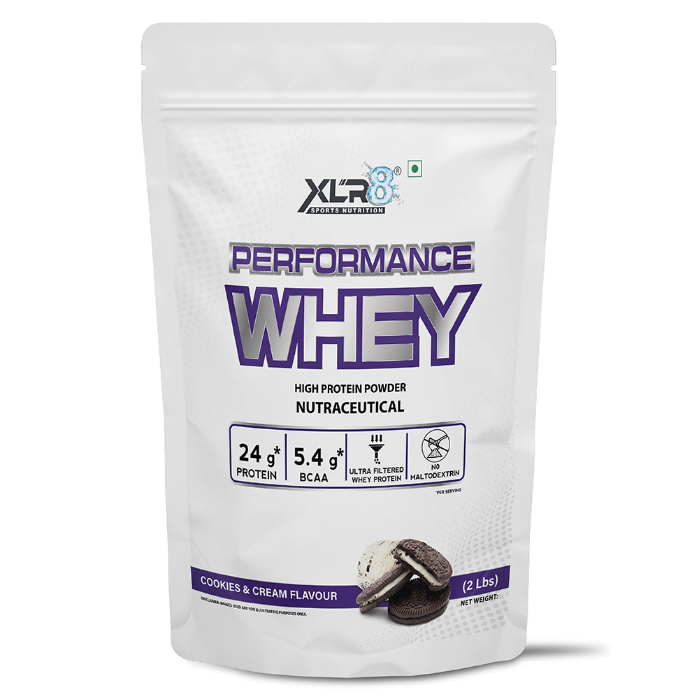2 - XLR8 Performance Whey,  2 lb  Cookies & Cream 