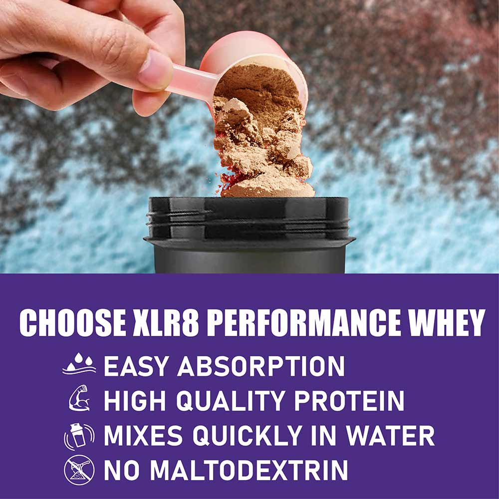 5 - XLR8 Performance Whey,  2 lb  Cookies & Cream 