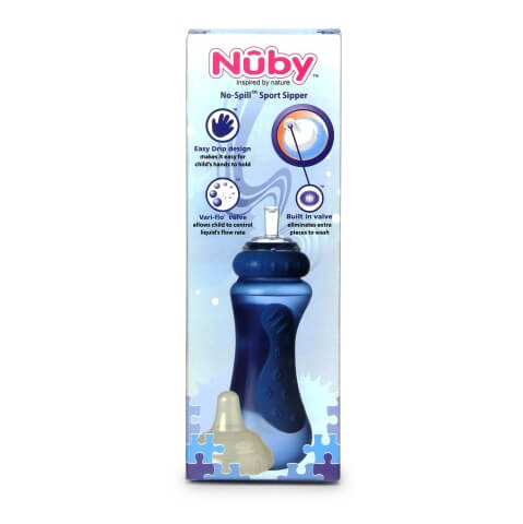 Nuby Non Spill Sport Sipper,  Plastic  300 ml 