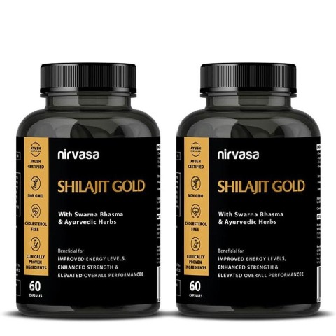 1 - Nirvasa Shilajit Gold,  120 capsules 