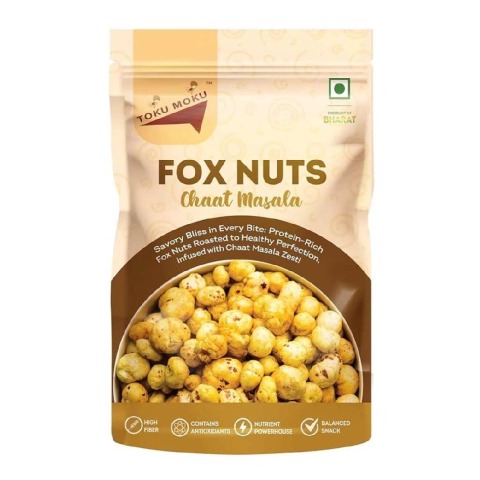 1 - TOKU MOKU Roasted Makhana,  Chaat Masala  55 g 