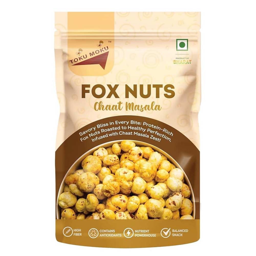 1 - TOKU MOKU Roasted Makhana,  Chaat Masala  55 g 