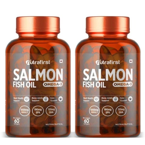 1 - NutraFirst Salmon Fish Oil,  120 softgels 