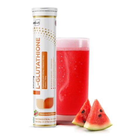 1 - NutriCult L-Glutathione 550mg Effervescent,  Watermelon  20 tablet(s) 