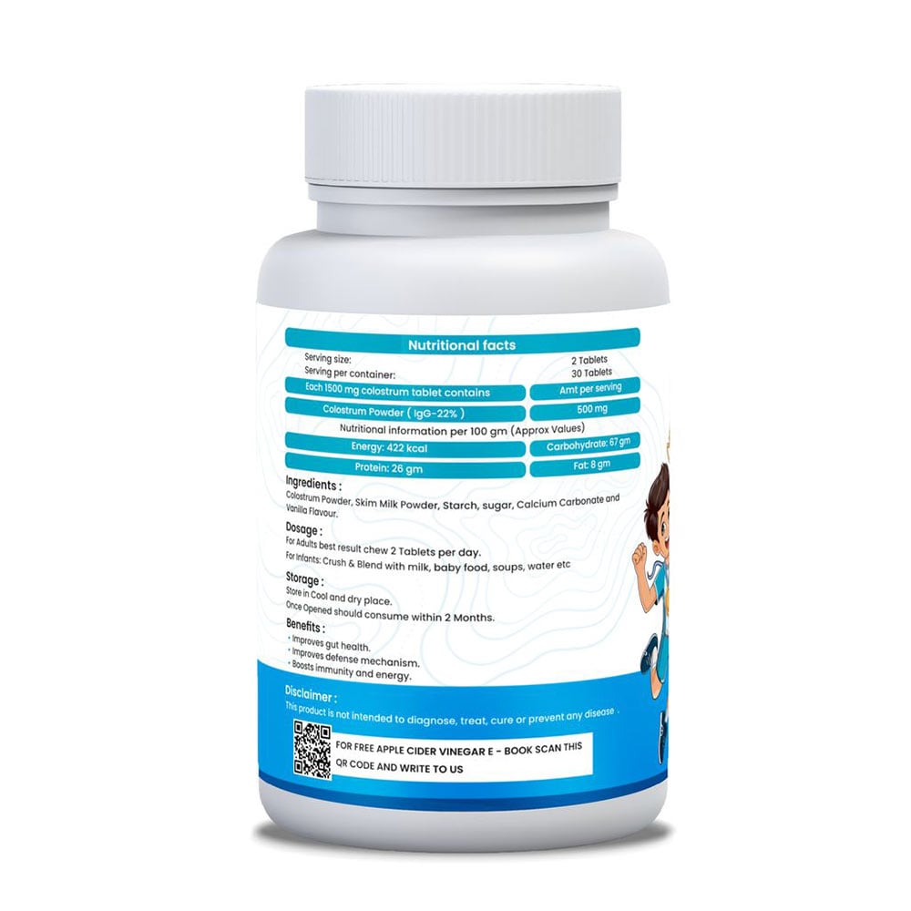 3 - Dr. Patkar's Colostrum Vanilla,  60 chewable tablet(s) 