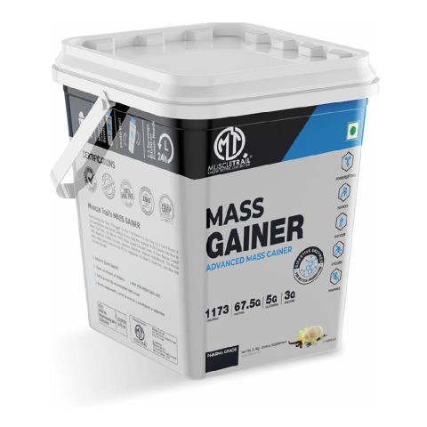 1 - Muscle Trail Advanced Mass Gainer,  11.24 lb  Vanilla 