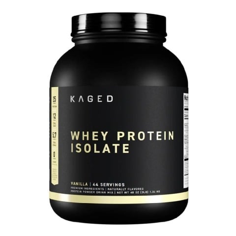 1 - Kaged Muscle Whey Protein Isolate,  3 lb  Vanilla 