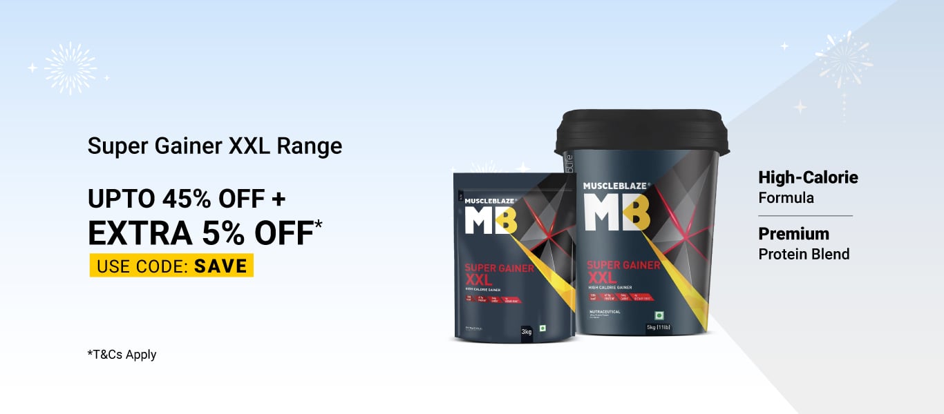 Super Gainers - Extra 5% Off, code: SAVE
