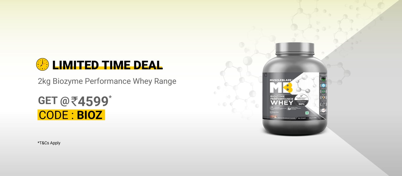 2kg Biozyme Perf Range @ 4599 using code BIOZ