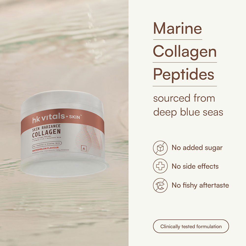 10 - HealthKart HK Vitals Skin Radiance Collagen,  100 g  Watermelon