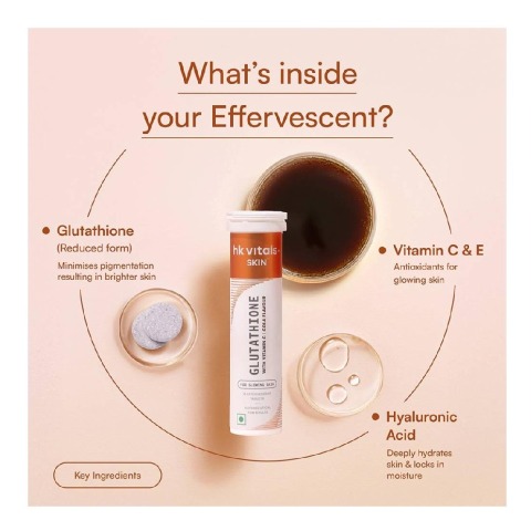 hk vitals glutathione benefits HK Vitals Glutathione Effervescent at Best Price in India