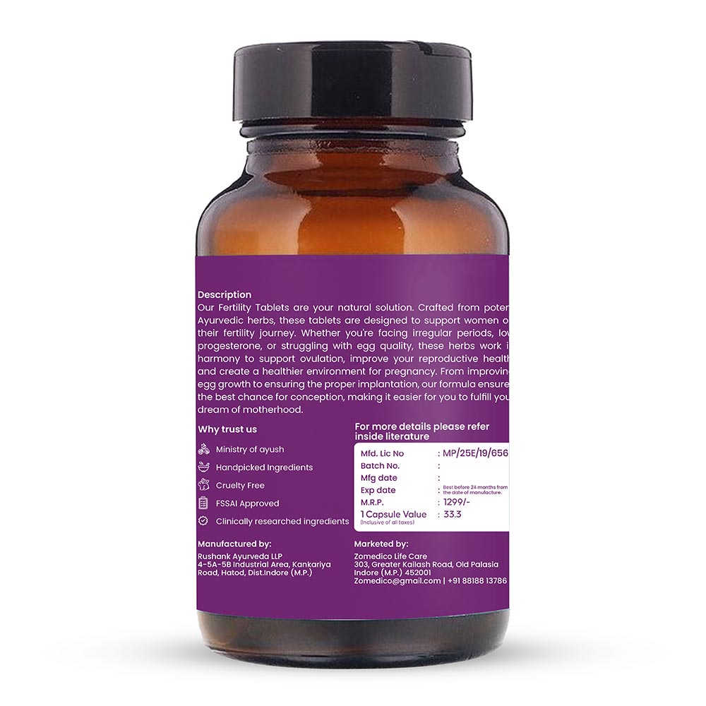 2 - WOMENSES Fertility Support,  60 capsules 