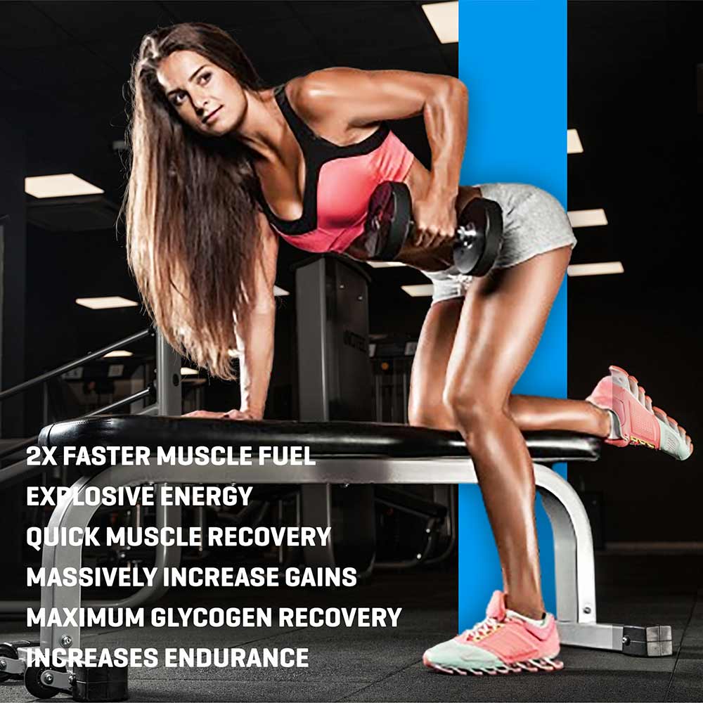 4 - Muscle Trail 100% Carbo,  3.96 lb  Green Apple 