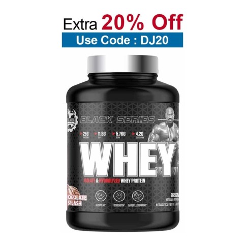 Dexter Jackson Black Series Whey,  5 lb  Chocolate Splash 