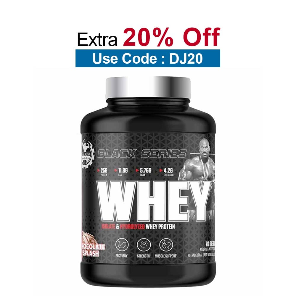 Dexter Jackson Black Series Whey,  5 lb  Chocolate Splash 