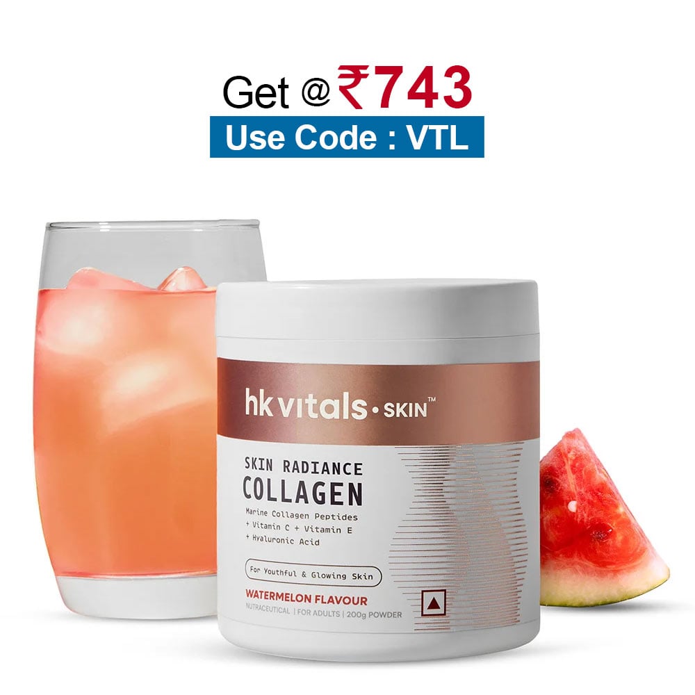 HealthKart HK Vitals Skin Radiance Collagen,  200 g  Watermelon 