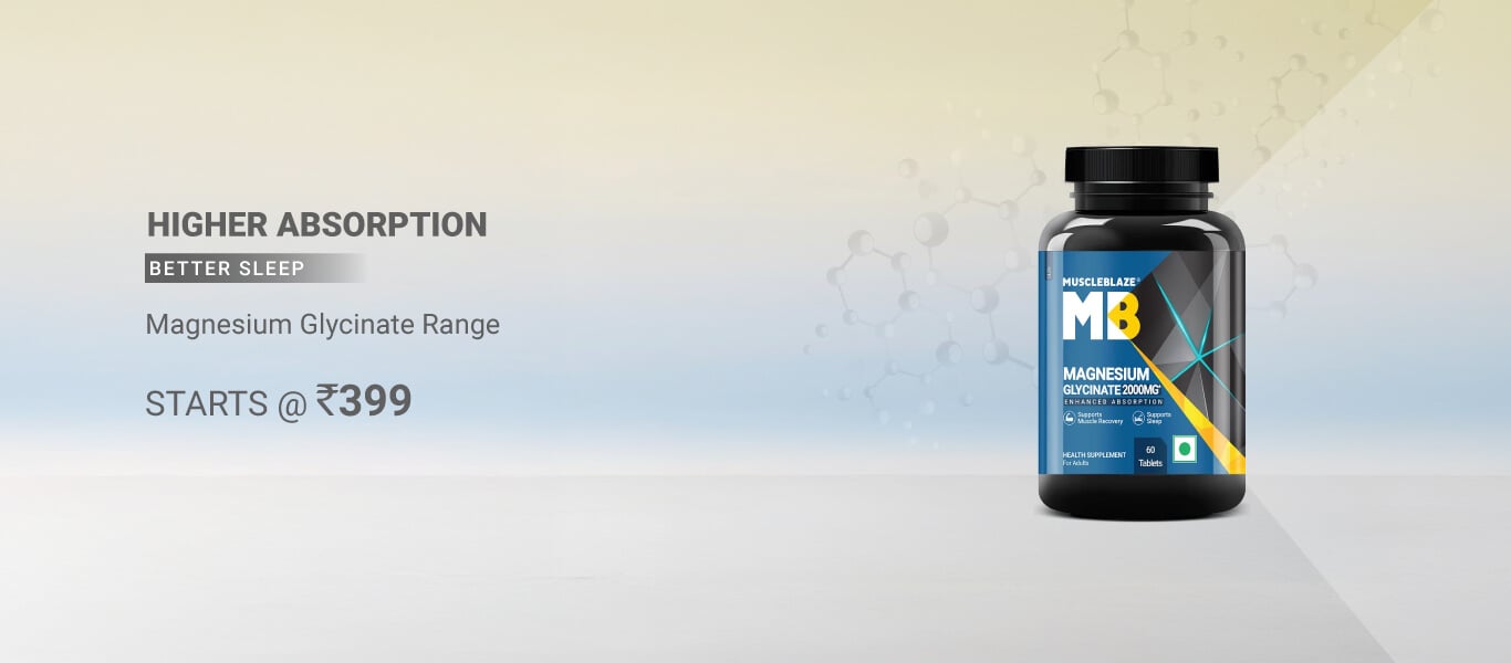 Magnesium Glycinate - Starts @ 399