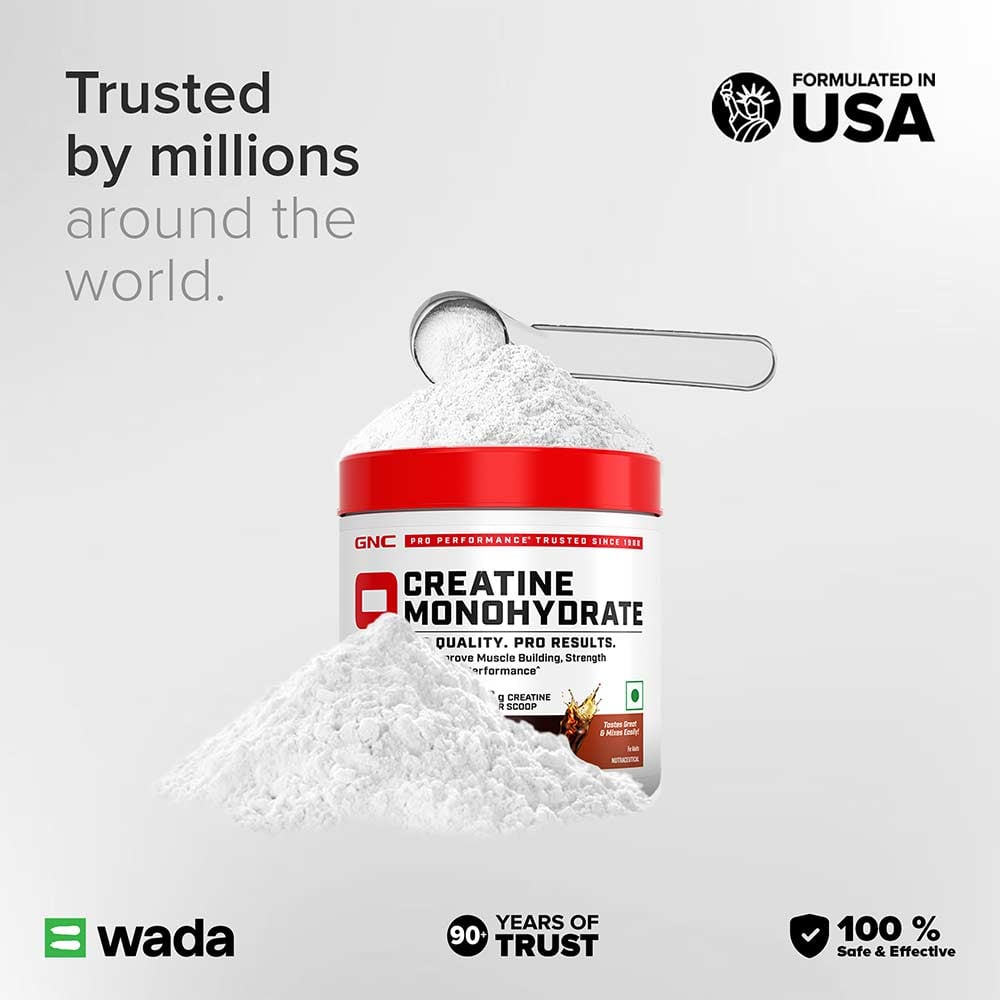 7 - GNC Pro Performance Pure Micronized Creatine Monohydrate,  Cola  0.55 lb 