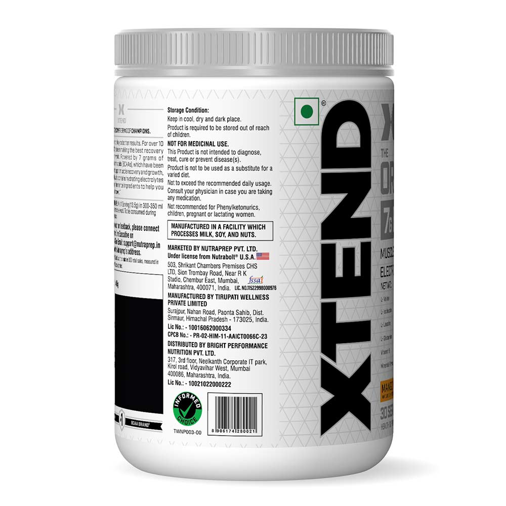 3 - Scivation Original BCAA,  0.89 lb  30 Servings  Mango Madness 