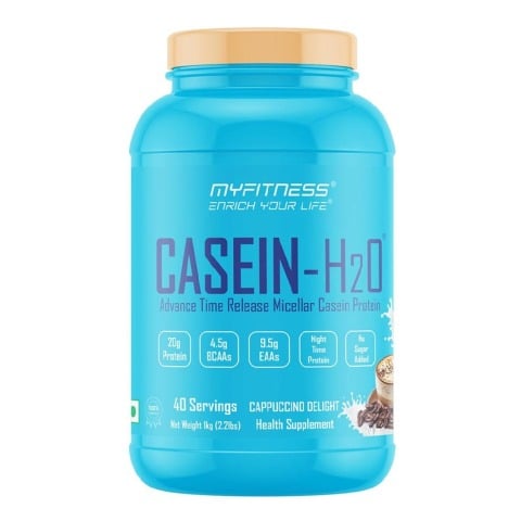 1 - Myfitness Casein-H2O,  2.2 lb  Cappuccino Delight 