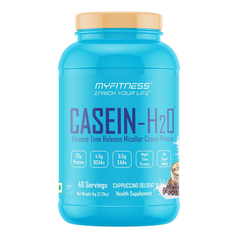 1 - Myfitness Casein-H2O,  2.2 lb  Cappuccino Delight 