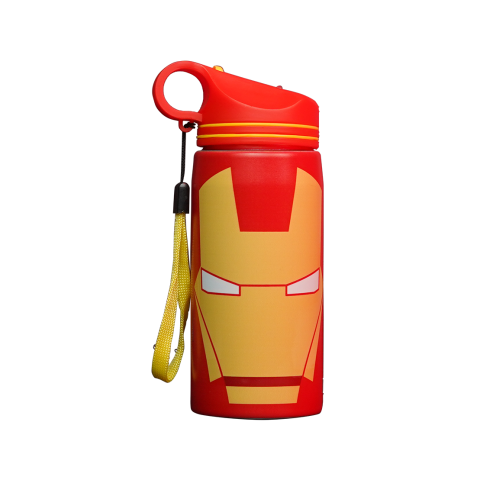 1 - Gritzo Ironman Sipper,  Red  500 ml 