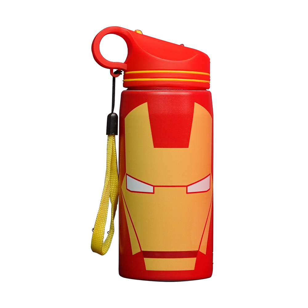1 - Gritzo Ironman Sipper,  Red  500 ml 