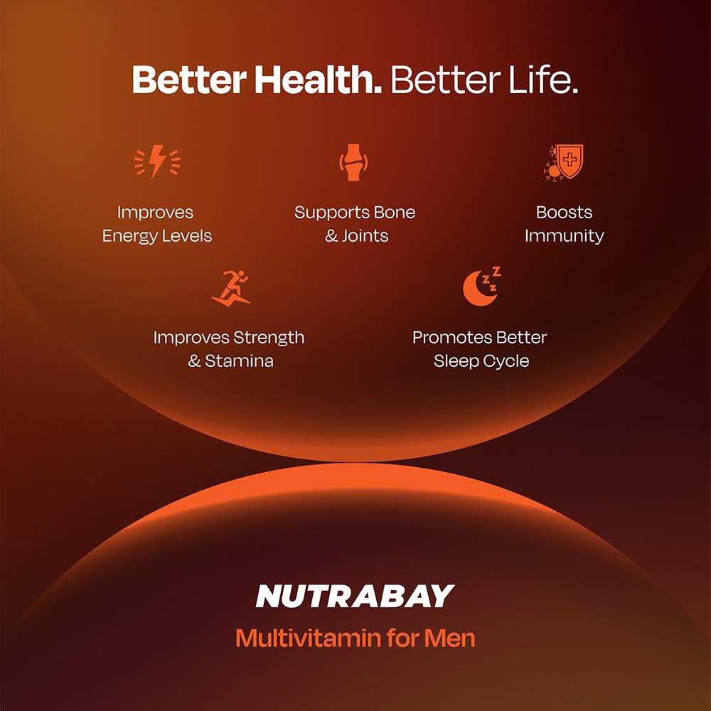 5 - Nutrabay Pro Active Multivitamin Men,  120 tablet(s)  Unflavoured 