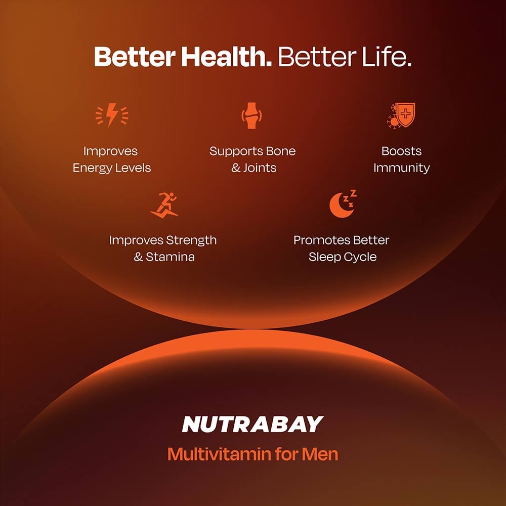 5 - Nutrabay Pro Active Multivitamin Men,  60 tablet(s)  Unflavoured 