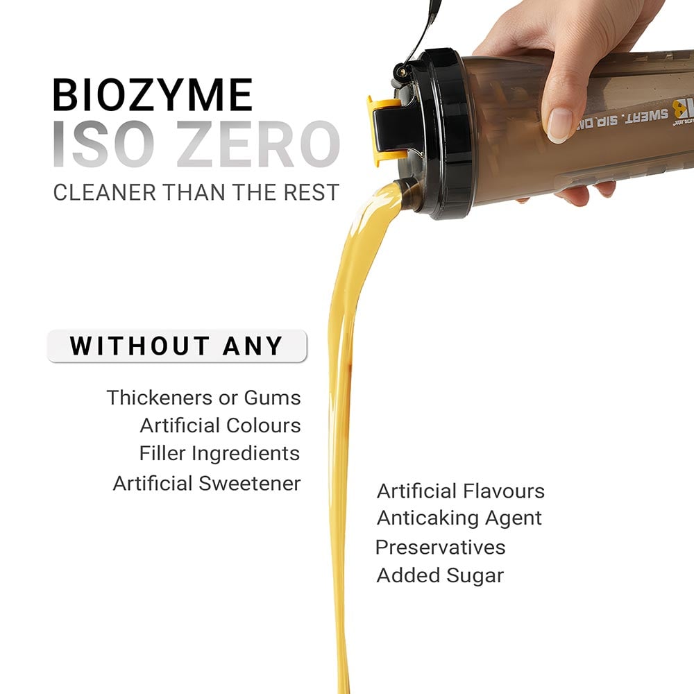 7 - MuscleBlaze Biozyme Iso-Zero,  2.2 lb  Low Carb Tropical Mango