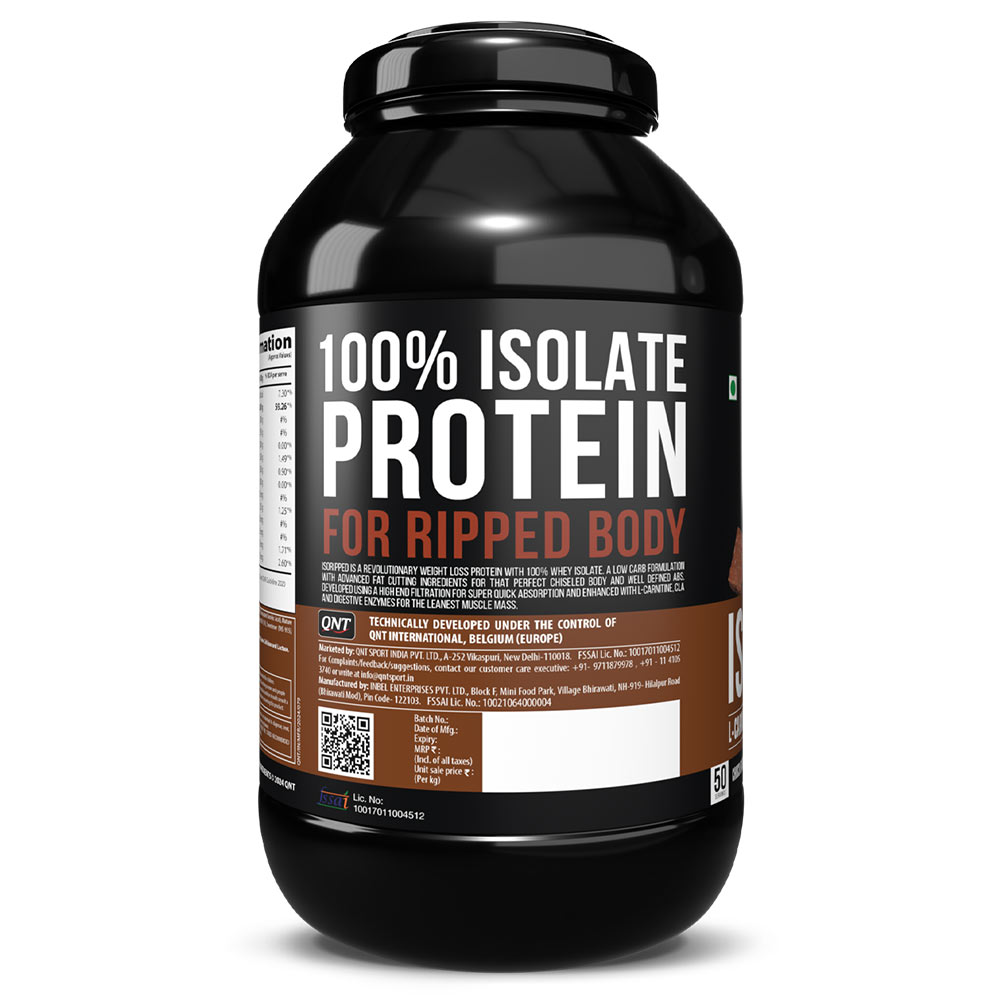 2 - QNT ISO Ripped,  4.4 lb  Choco Brownie 