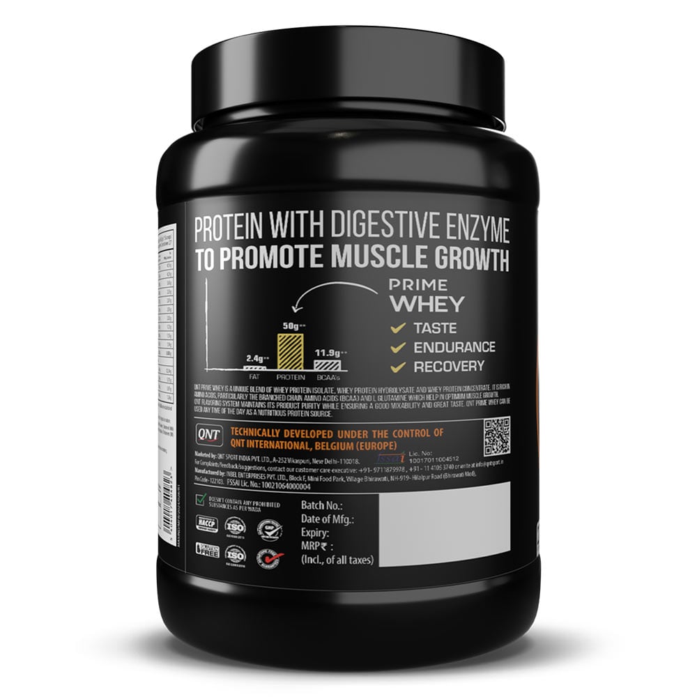 2 - QNT Prime Whey,  2.2 lb  Kesar Kaju Pista 