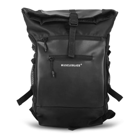 1 - MuscleBlaze Pro Gym Backpack,  Black 30 L 