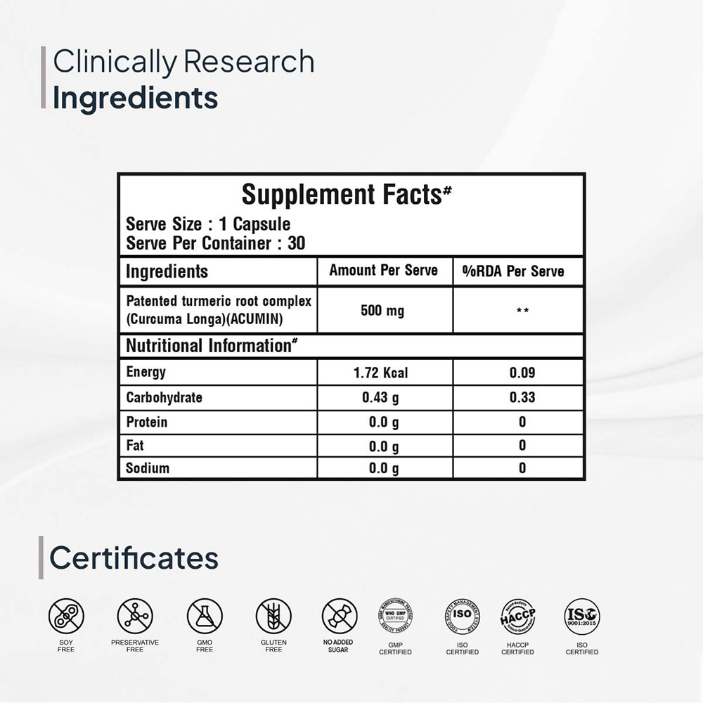 11 - Miduty Complete Turmeric Matrix,  30 capsules 