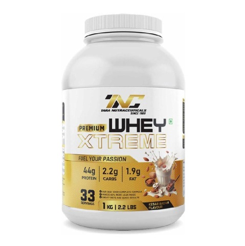 1 - Tara Nutraceuticals Premium Whey Xtreme,  2.2 lb  Kesar Badam 